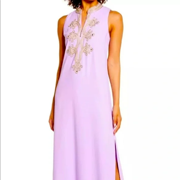 light pink lace mesh overlay maternity maxi dress Light Pink Lace Mesh Overlay Maternity Maxi Dress Medium